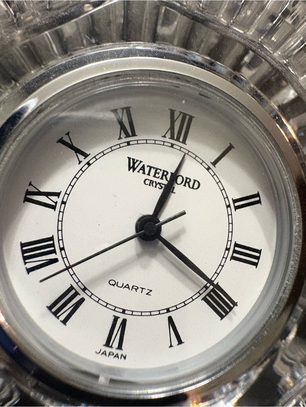 Waterford Crystal Mantel Clock in Clear Crystal - Picture 7 of 10